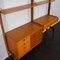 Scandinavian Ergo Free Standing Home Office Shelving Unit with Desk by John Texmon, Norway, 1960s 10