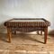 Table Vintage en Osier Marron 4