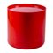 Red Round Cabinet by Anna Castelli for Kartell, 1970s 6