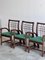 Italian Dining Chairs and Table in Rattan, 1970s, Set of 5 8