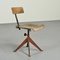 Vintage Scandinavian Workshop Chair by Odelberg & Olson, 1940s 1