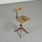 Vintage Scandinavian Workshop Chair by Odelberg & Olson, 1940s, Image 6