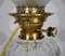 Large Electrified Brass and Onyx Oil Table Lamp, Late 19th Century, Image 26