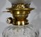 Large Electrified Brass and Onyx Oil Table Lamp, Late 19th Century, Image 23