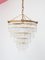 French Crystal and Bronze Chandelier, 1930s 1