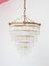 French Crystal and Bronze Chandelier, 1930s, Image 1