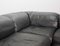 Modular Jeep Sofa in Grey Leather, 1970s, Set of 4 10