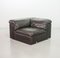 Modular Jeep Sofa in Grey Leather, 1970s, Set of 4 13