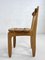 Oak Dining Chairs attributed to Guillerme Et Chambron for Votre Maison, 1950s, Set of 6, Image 7