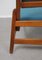 German Lounge Chair with Ottoman in Oak by PGH Erzgebirge, 1960s, Set of 2, Image 19