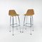 Vintage Bar Stools by Rohe Noordwolde, 1950s, Set of 2 1