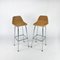 Vintage Bar Stools by Rohe Noordwolde, 1950s, Set of 2 4