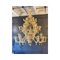 Venezianischer Ca Rezzionico Kronleuchter aus Muranoglas in Gold von Simoeng 13