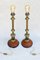 Arts and Crafts Neo Gothic Lamps in Brass, 1900, Set of 2 5