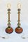 Arts and Crafts Neo Gothic Lamps in Brass, 1900, Set of 2, Image 5