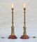 Arts and Crafts Neo Gothic Lamps in Brass, 1900, Set of 2 6