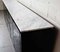 Schwarzes italienisches Sideboard mit Carrara Marmorplatte, 1970er 4