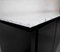 Italian Black Lacquered Sideboard with Carrara Marble Top, 1970s 3