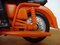 Großes orangefarbenes Vintage Motorrad aus Kunststoff, 1970er 12