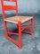 Austrian Folk Art Rush Side Chair, 1970s 5