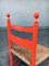 Chaise d'Appoint Folk Art Rush, Autriche, 1970s 15