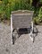 Vintage Garden Swing Chair with Decorated White Painted Metal Frame, 1970s, Image 4