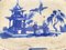 Französischer chinesischer Teller und Teller aus Fayence von Jules Vieillard, 2er Set 5