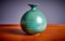 Ceramic Vessels with Lid and Vase in Green by Tom McMillin, USA, 1960s, Set of 5, Image 3