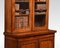 Narrow Mahogany 2-Door Bookcase 2