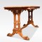 Tisch mit rechteckiger Tischplatte aus Nussholz 3