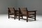 Brutalist Lounge Chairs, France, 1970s, Set of 2 4