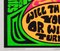 Póster Will They Turn On You político y psicodélico contra las drogas, años 70, Imagen 7