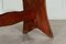 Mid-Century English Carved Fruitwood Refectory Desk, 1960s, Image 10