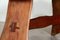 Mid-Century English Carved Fruitwood Refectory Desk, 1960s, Image 12