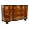 18th Century Baroque Chest of Drawers in Walnut-Maple, Austria, 1770s 1