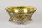 20th Century Art Nouveau Silver Basket with Amber Colored Glass Bowl, 1900s, Image 15