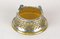 20th Century Art Nouveau Silver Basket with Amber Colored Glass Bowl, 1900s, Image 8