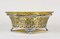 20th Century Art Nouveau Silver Basket with Amber Colored Glass Bowl, 1900s, Image 2
