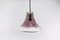 Violet Pendant Lamp in Murano Glass by Carlo Nason for J.T. Kalmar, 1970s 2