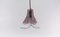 Violet Pendant Lamp in Murano Glass by Carlo Nason for J.T. Kalmar, 1970s, Image 3