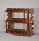 French Wall Hanging Shelves in Mahogany, 1890s, Image 3