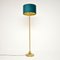 Vintage French Brass Rope Twist Floor Lamp, 1960s, Image 2