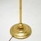 Vintage French Brass Rope Twist Floor Lamp, 1960s, Image 7