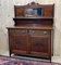 Art Nouveau English Buffet in Mahogany, 1890s 2