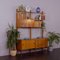 Scandinavian Free-Standing Wall Unit in Teak by Sven Andersen, 1960s 2