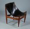 Fauteuil et Repose-pieds 272 par Illum Wikkelsø pour CF Christiansen, Suède, 1960s, Set de 2 14