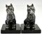 Art Deco Terrier Dog Bookends by Hippolyte Moreau, 1930s, Set of 2 8