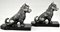 Art Deco Terrier Dog Bookends by Hippolyte Moreau, 1930s, Set of 2 6