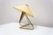 Mid-Century Modern Czech Tripod Desk Lamp by Helena Frantova for Okolo, Czechoslovakia, 1950, Image 10