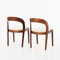 Chairs in Mahogany, France, 1970s, Set of 6 3